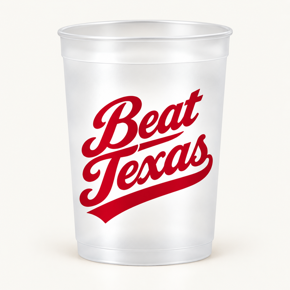 Beat Texas Frosted Cups