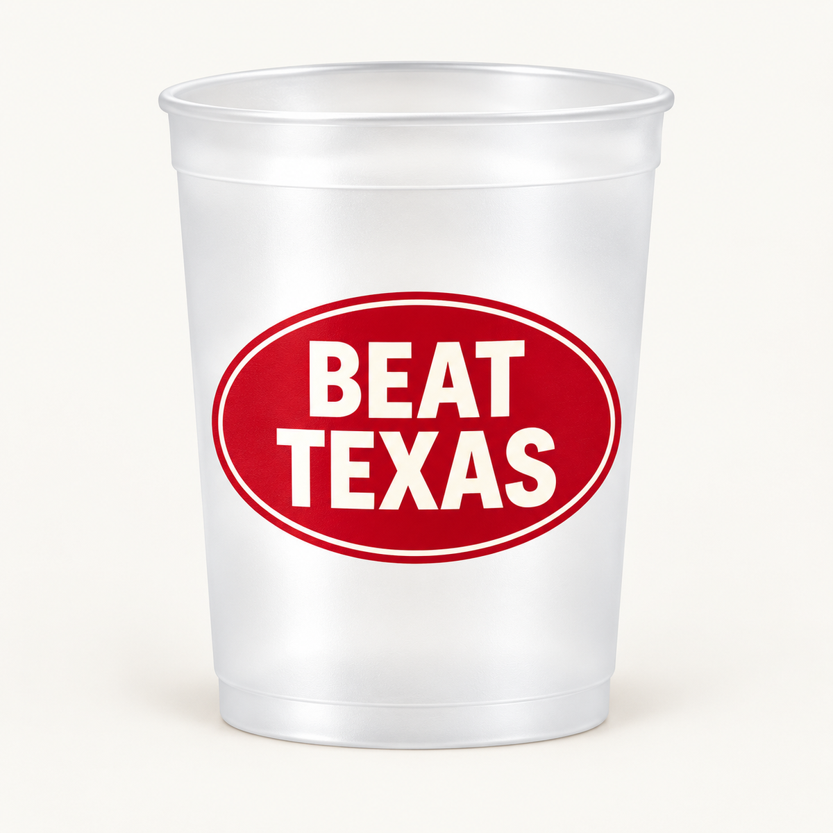 Beat Texas Frosted Cups