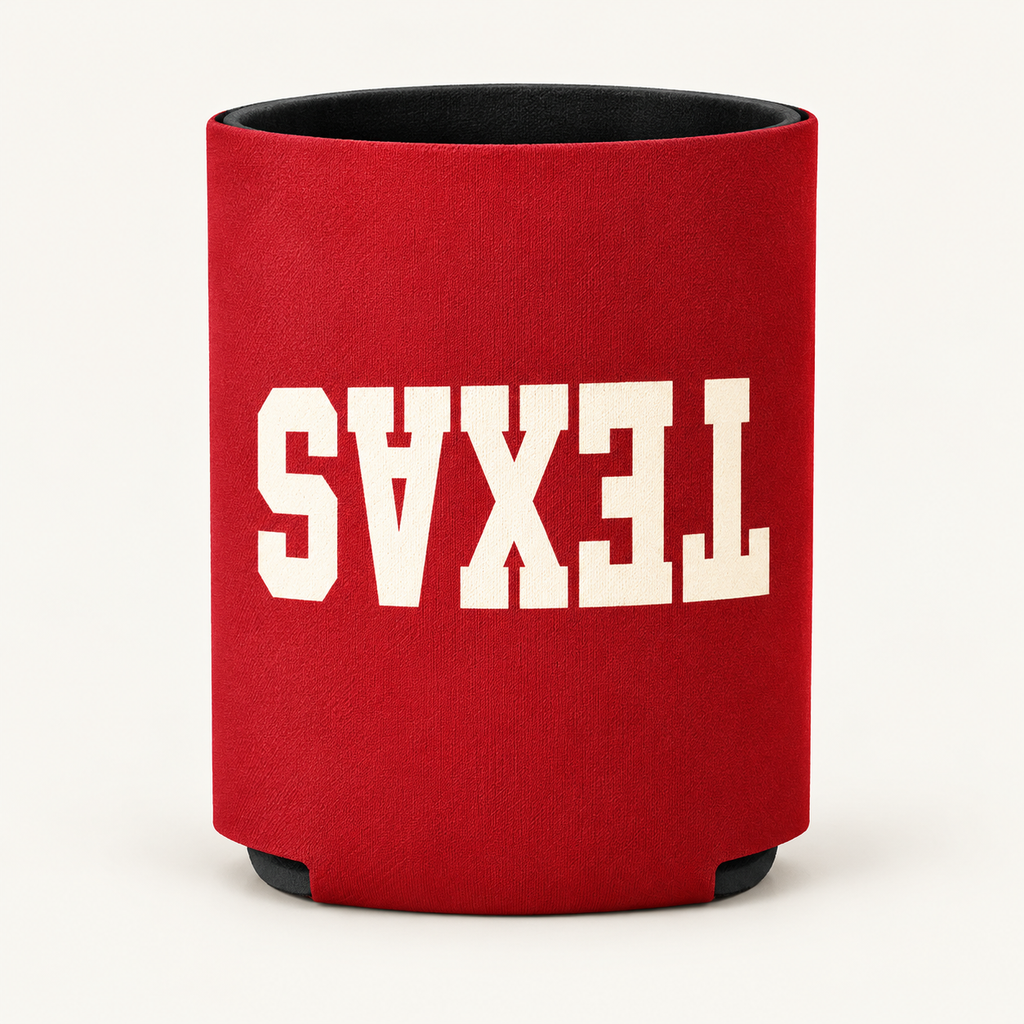 Beat Texas Koozies - Set of 10
