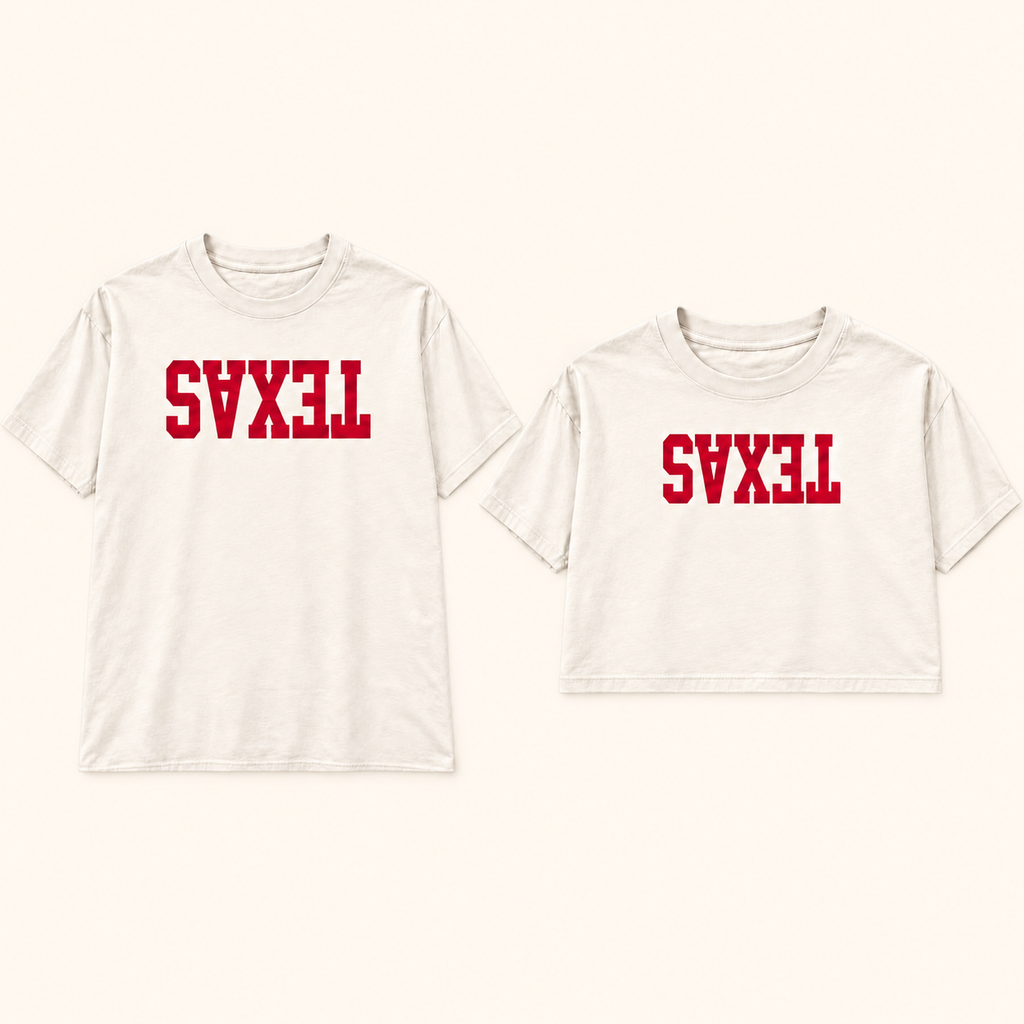 Beat Texas Tee - Upside Down