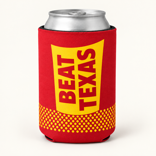 Beat Texas Koozies - Set of 10