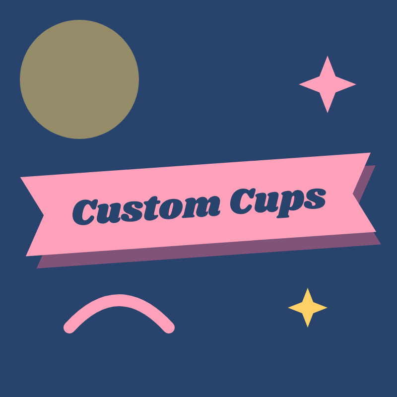 Custom printed party cups
