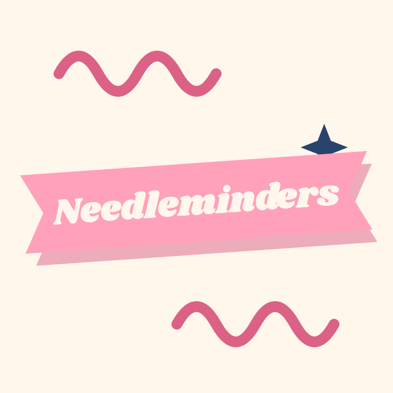 Custom needle minders by The Party Sets